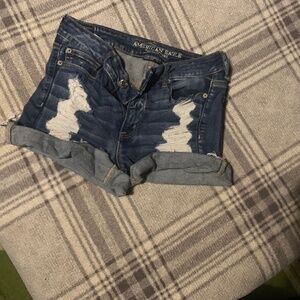 American eagle jean shorts